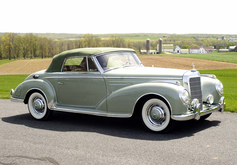 1957 Mercedes convertible #7